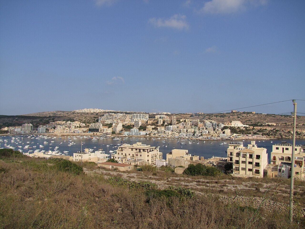 The coast at St Paul’s Bay
