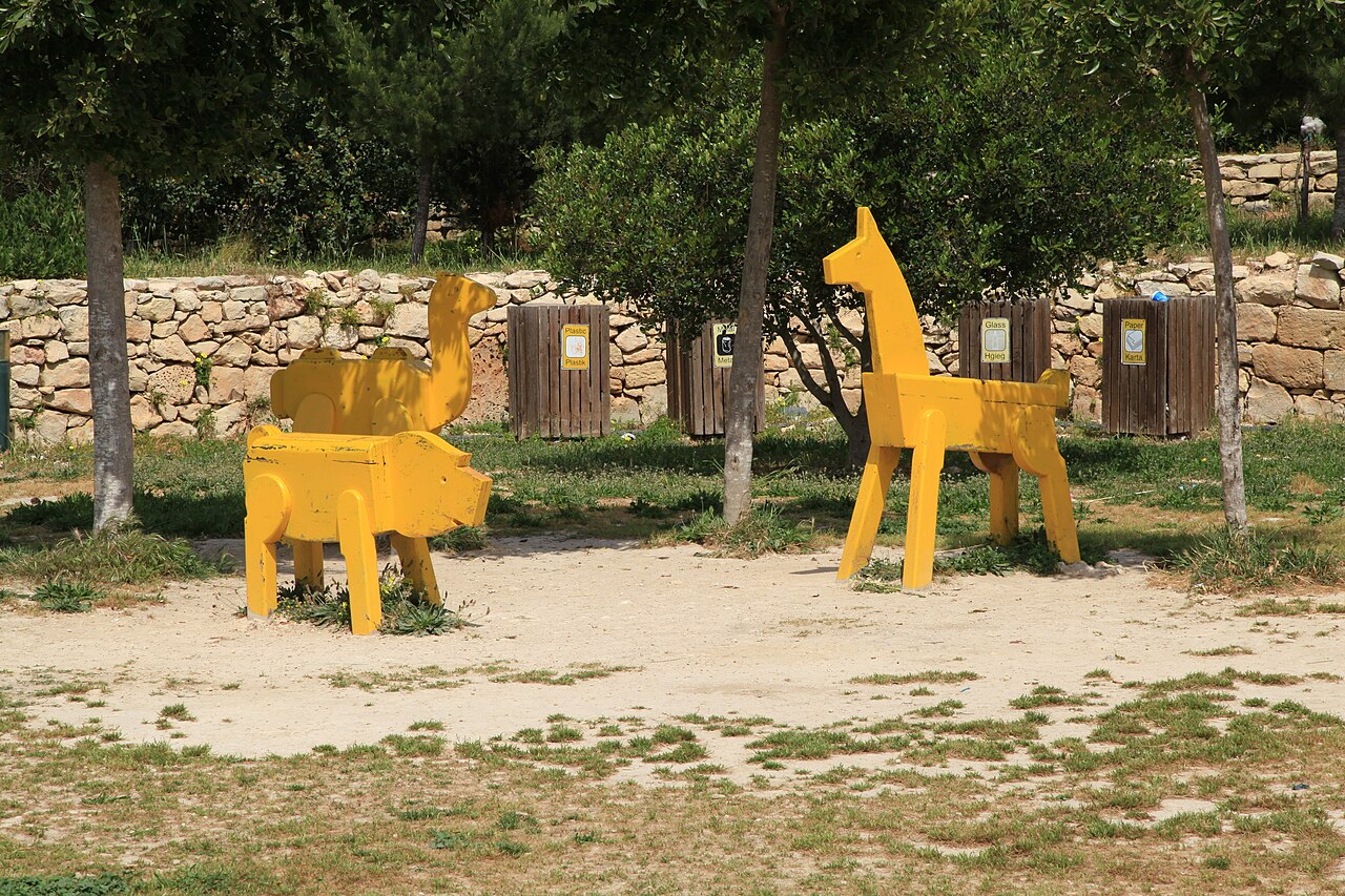 A public park in the St Paul’s Bay area