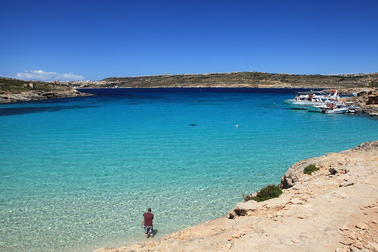 The Blue Lagoon at Comino
