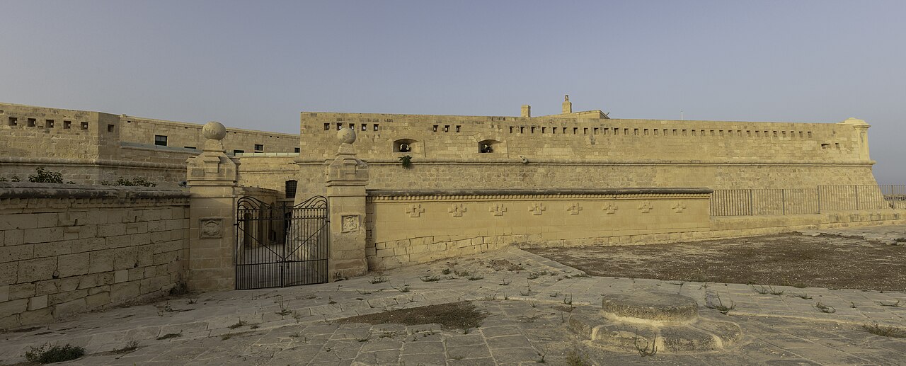 Fortifications in Valletta