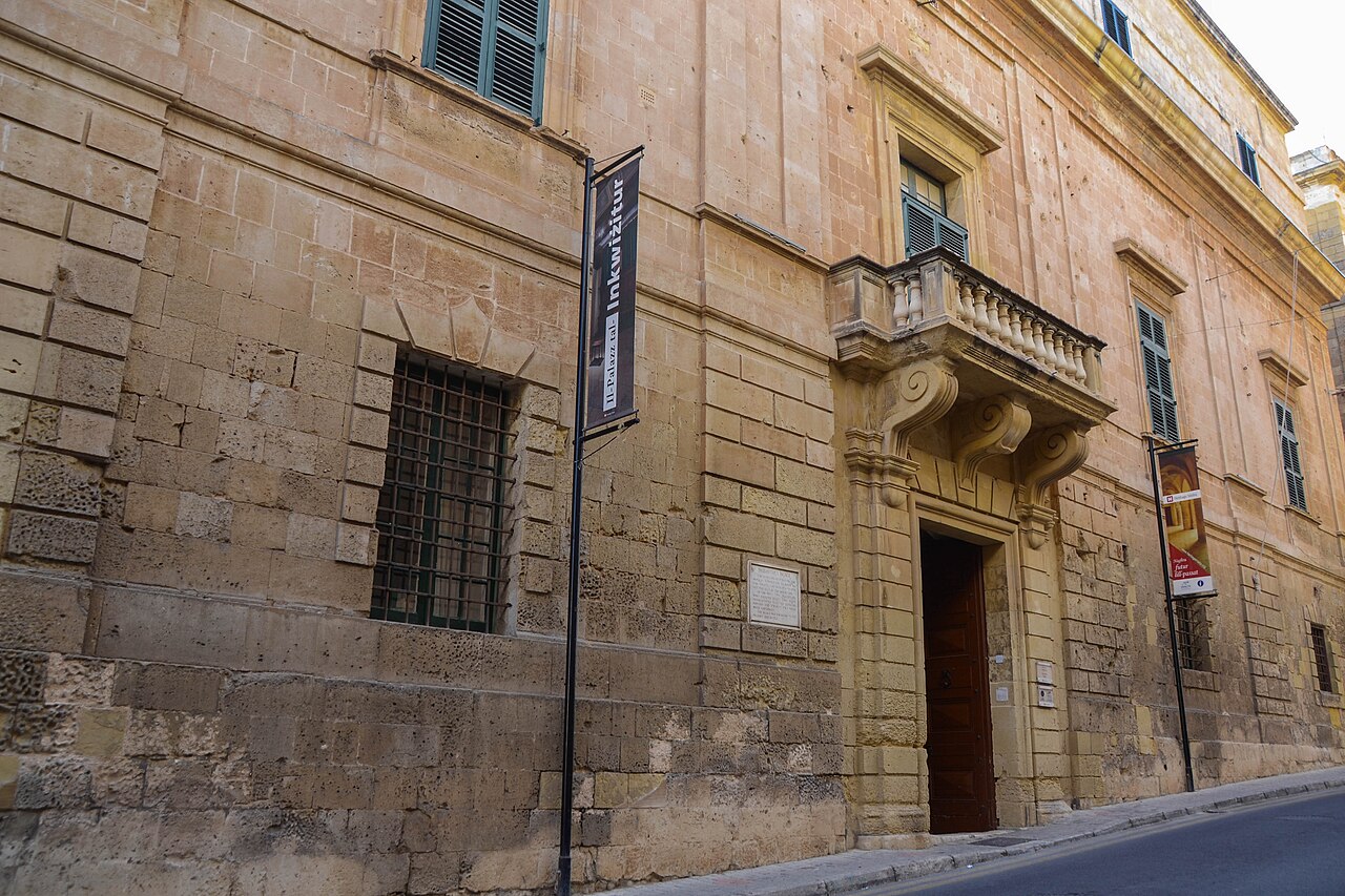 The façade of the Inquisitor’s Palace in Birgu