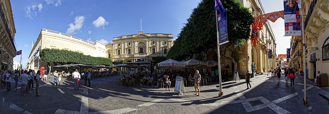 A street in Valletta