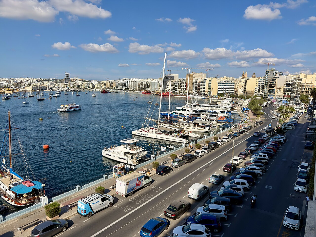 Sliema’s waterfront
